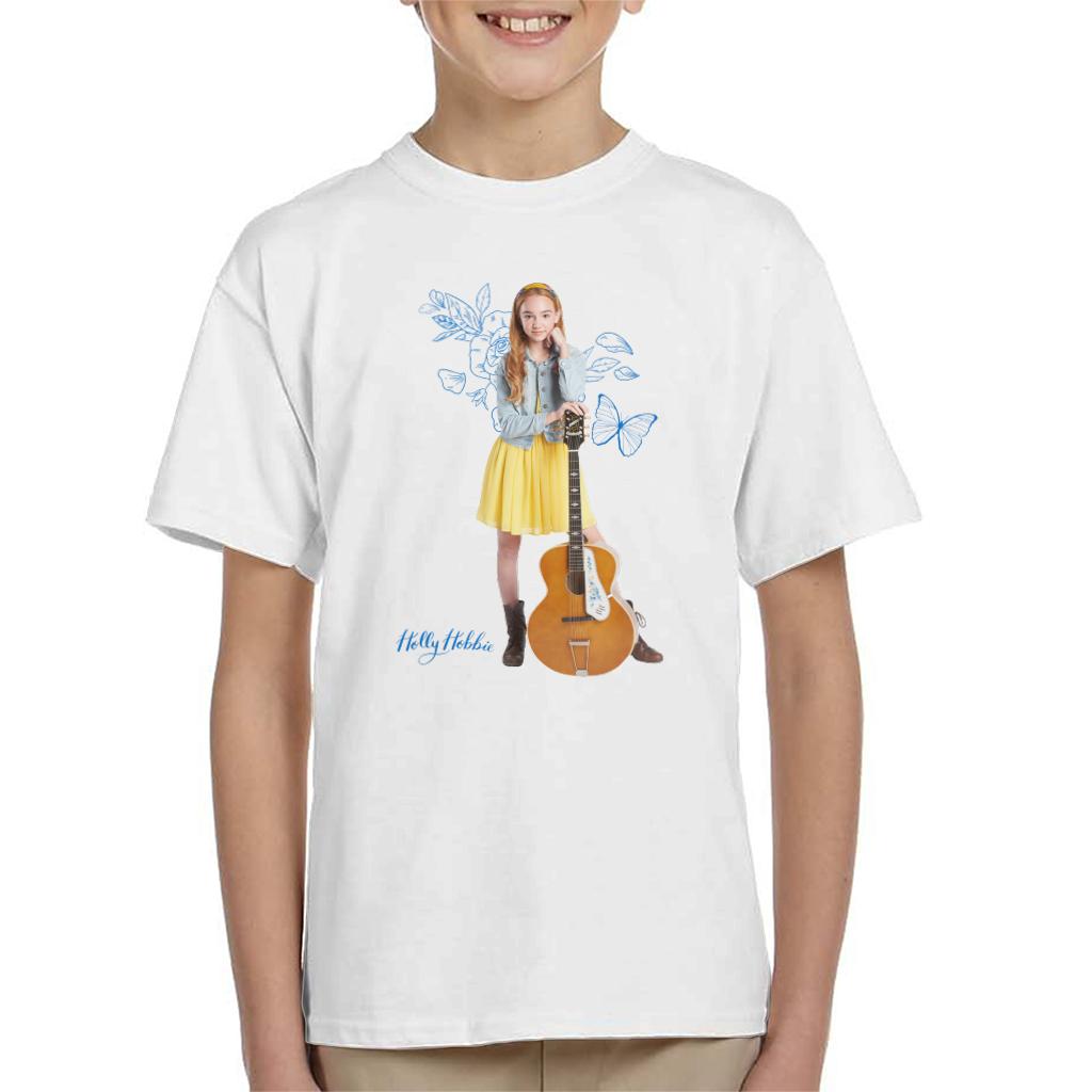 Holly Hobbie Blue Butterfly Silhouette Kid's T-Shirt product image 1
