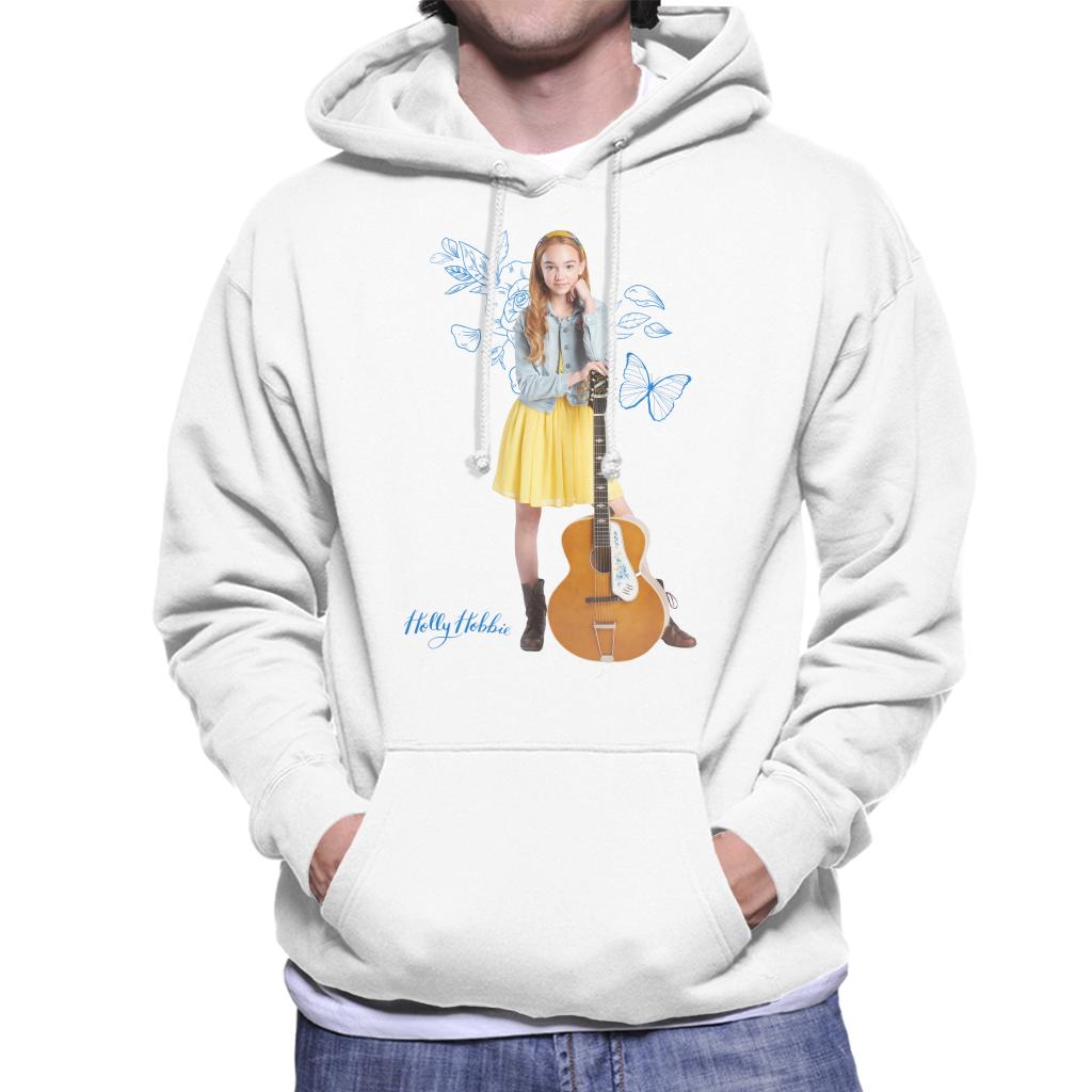 Holly Hobbie Blue Butterfly Silhouette Men's Hooded product image 1