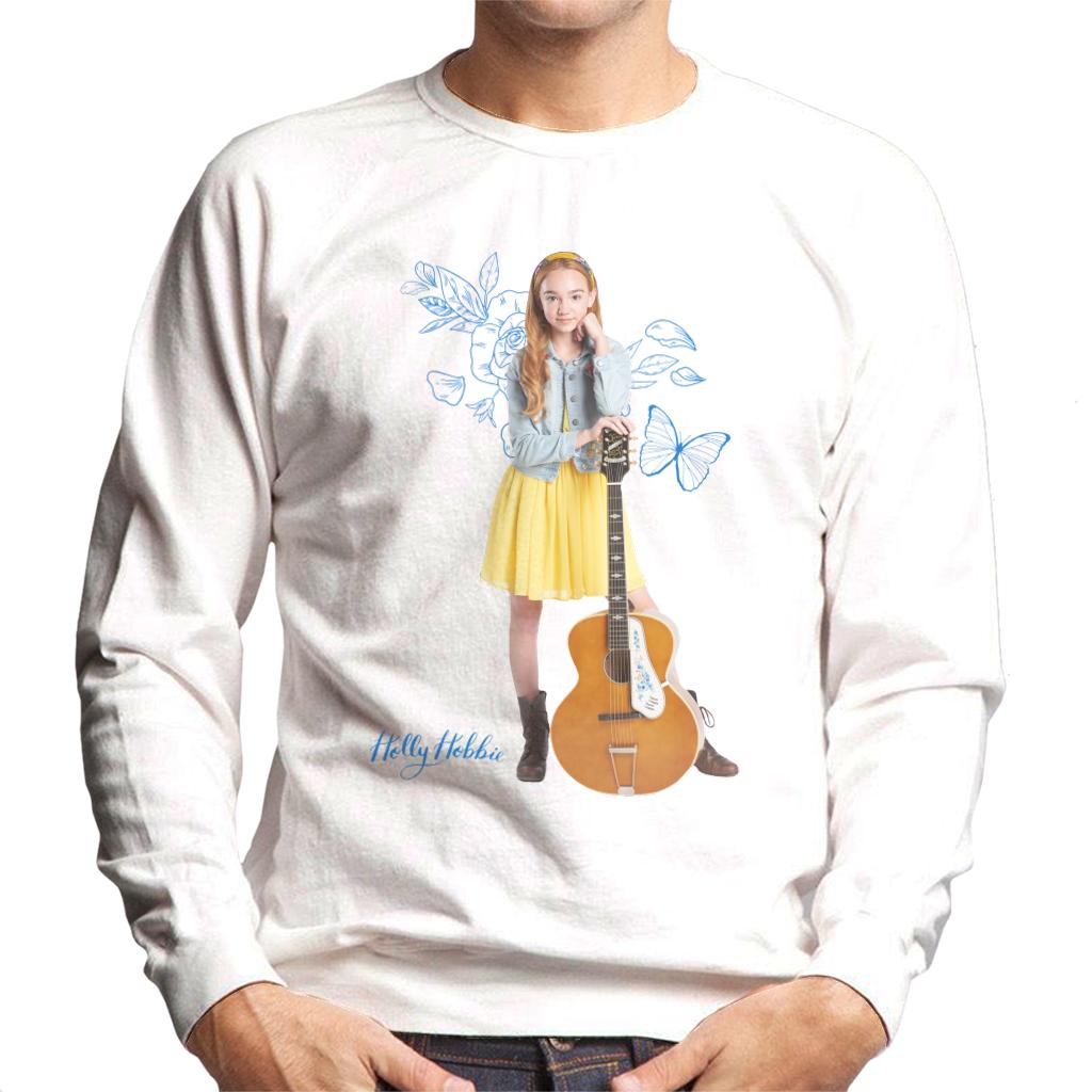 Holly Hobbie Blue Butterfly Silhouette Men's Sweatshirt product image 1