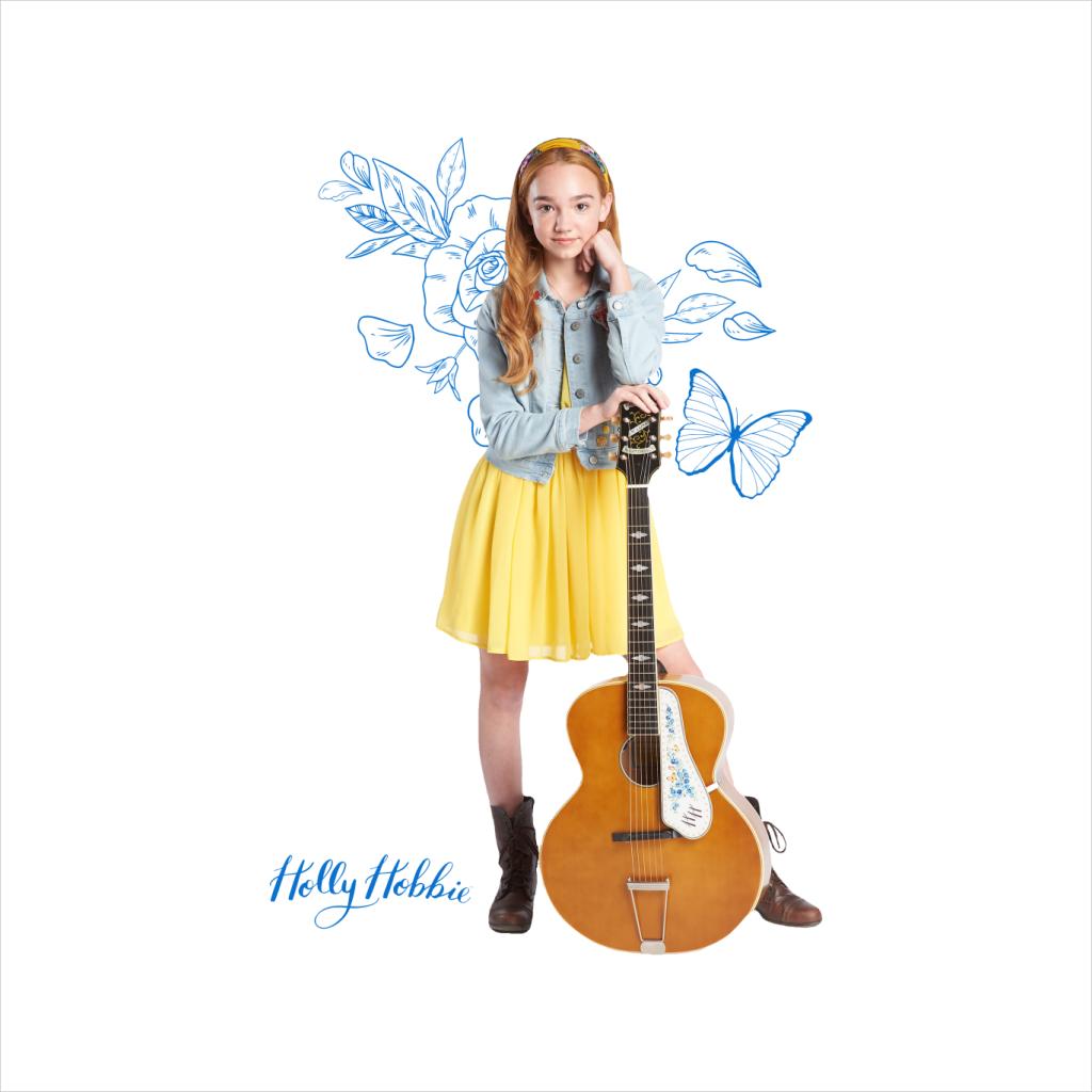 Holly Hobbie Blue Butterfly Silhouette Men's T-Shirt product image 2