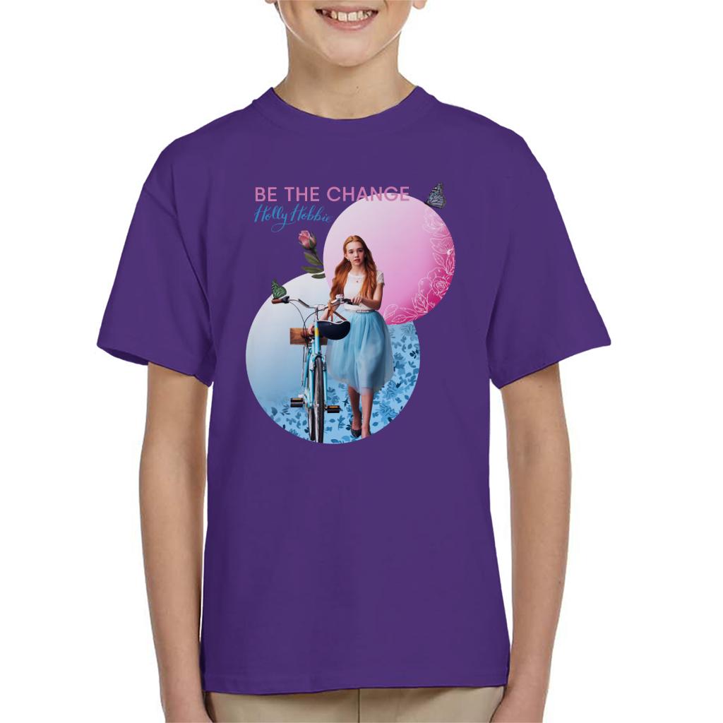 Holly Hobbie Holding Her Bike Kid's T-Shirt product image 4