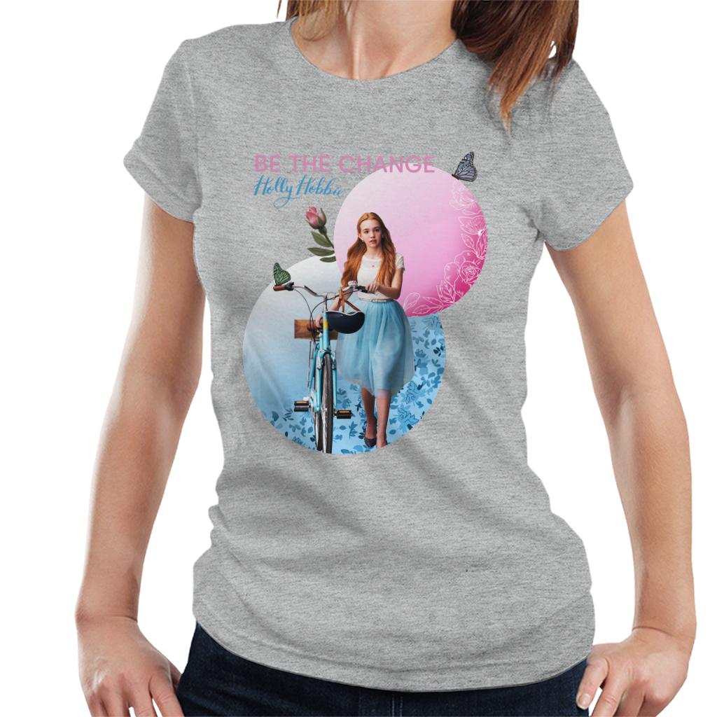 Holly Hobbie Holding Her Bike Women's T-Shirt product image 1