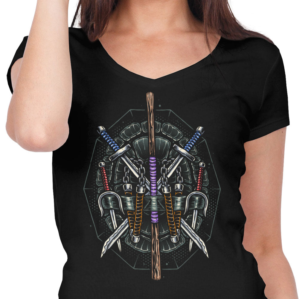 Half Shelled Weaponry - Women's V-Neck product image 4