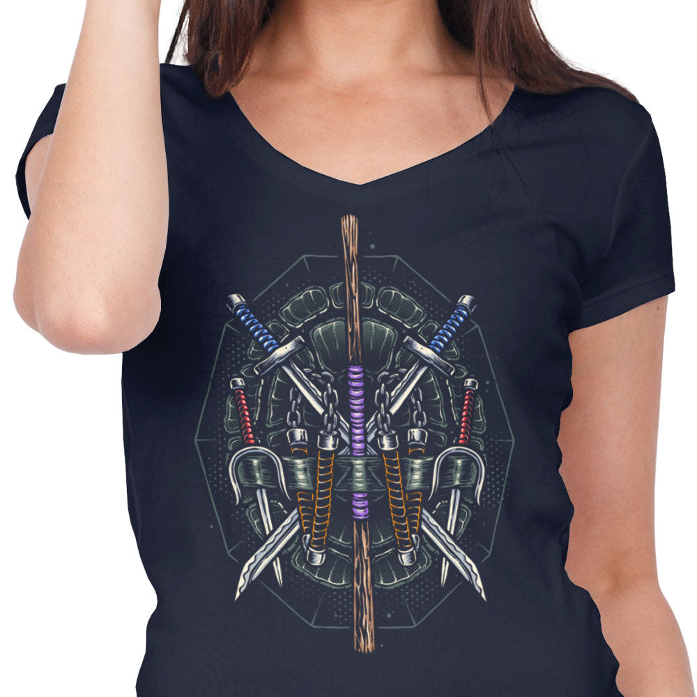 Half Shelled Weaponry - Women's V-Neck product image 5