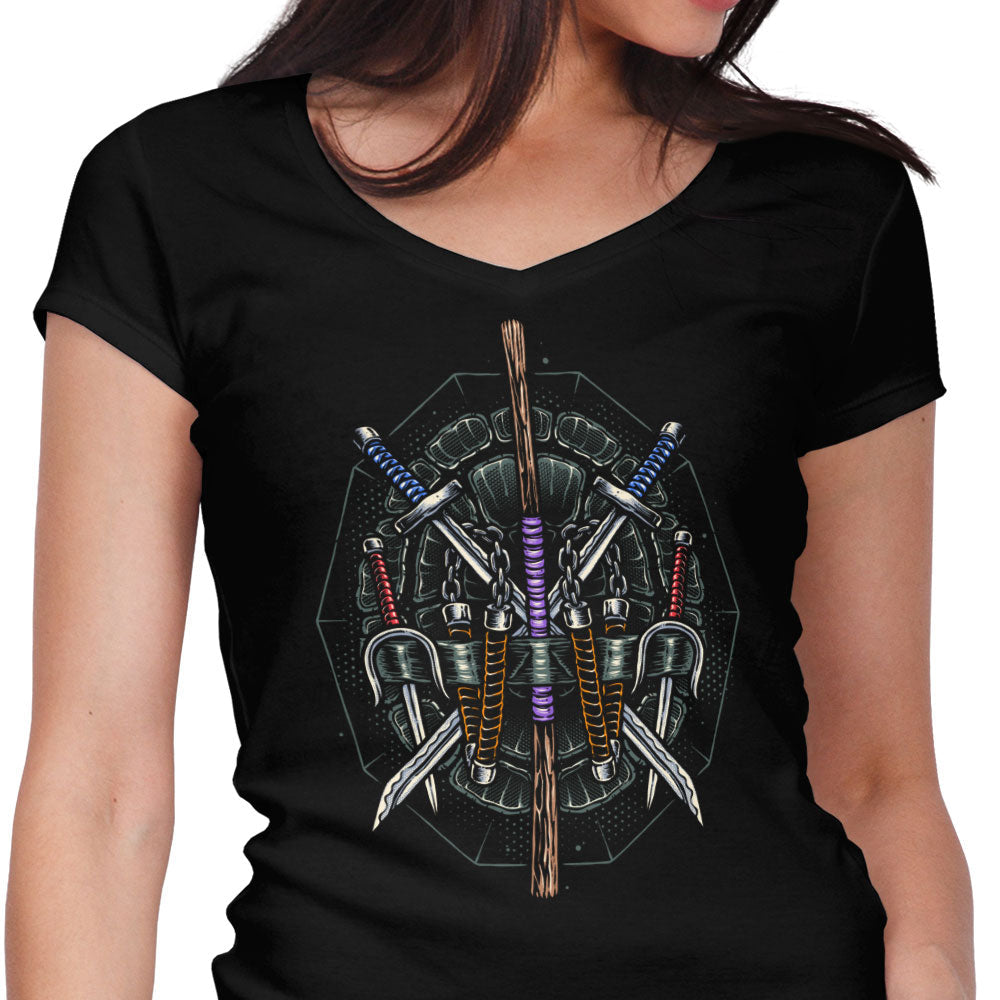 Half Shelled Weaponry - Women's V-Neck product image 1