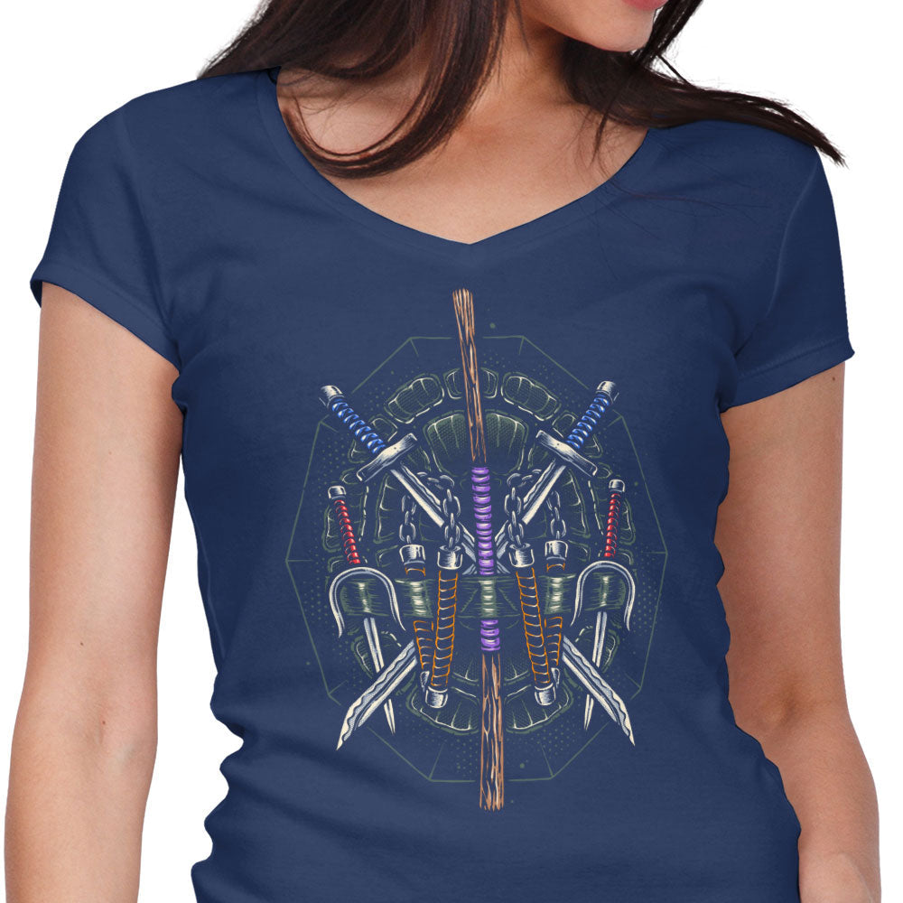 Half Shelled Weaponry - Women's V-Neck product image 3
