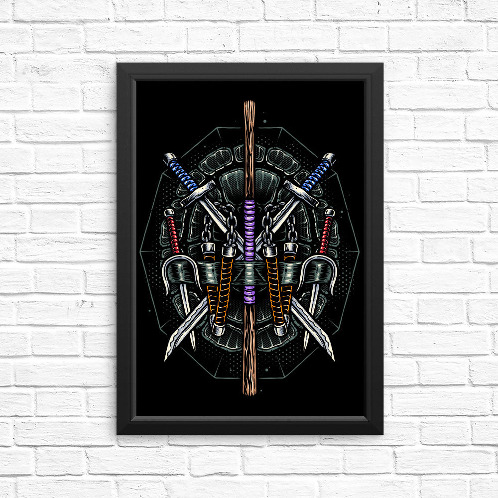 Half Shelled Weaponry - Posters & Prints