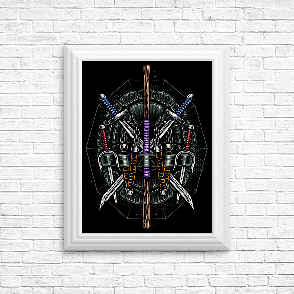Half Shelled Weaponry - Posters & Prints