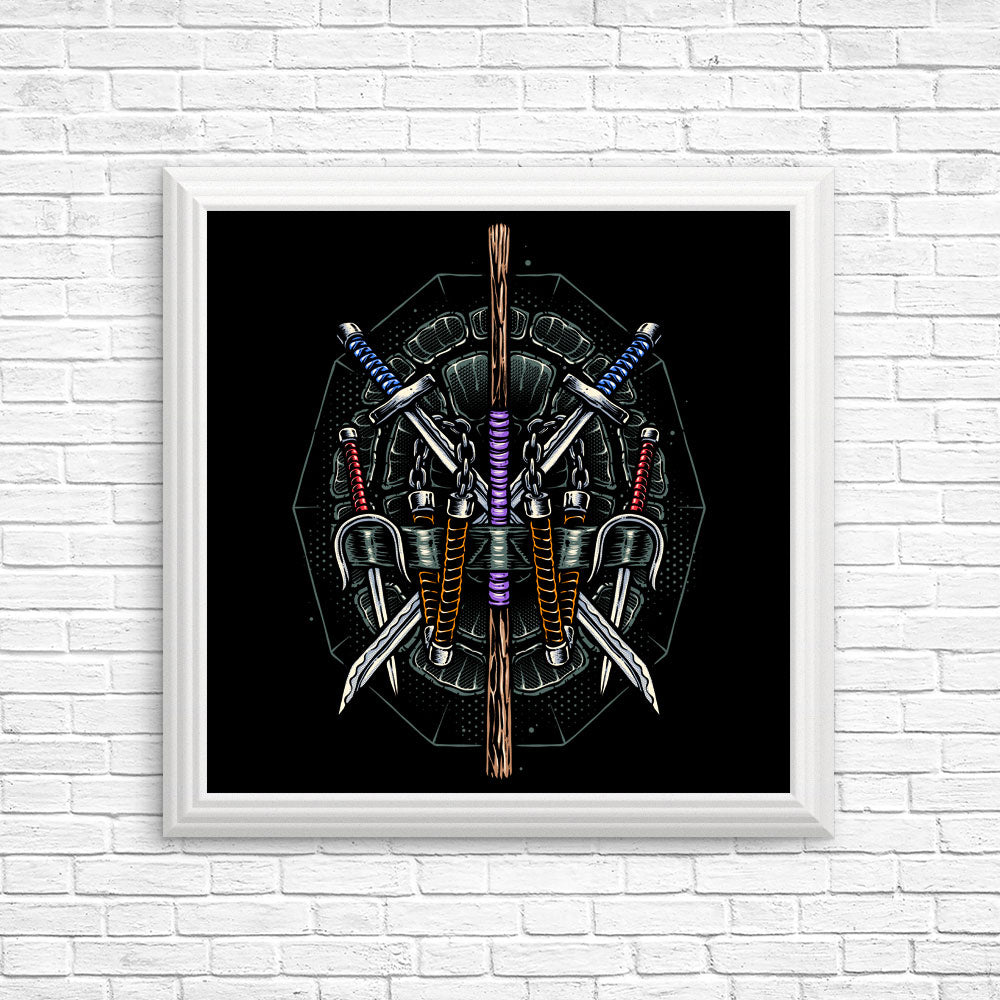Half Shelled Weaponry - Posters & Prints
