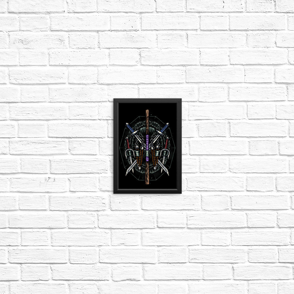 Half Shelled Weaponry - Posters & Prints