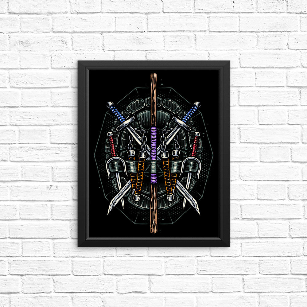 Half Shelled Weaponry - Posters & Prints