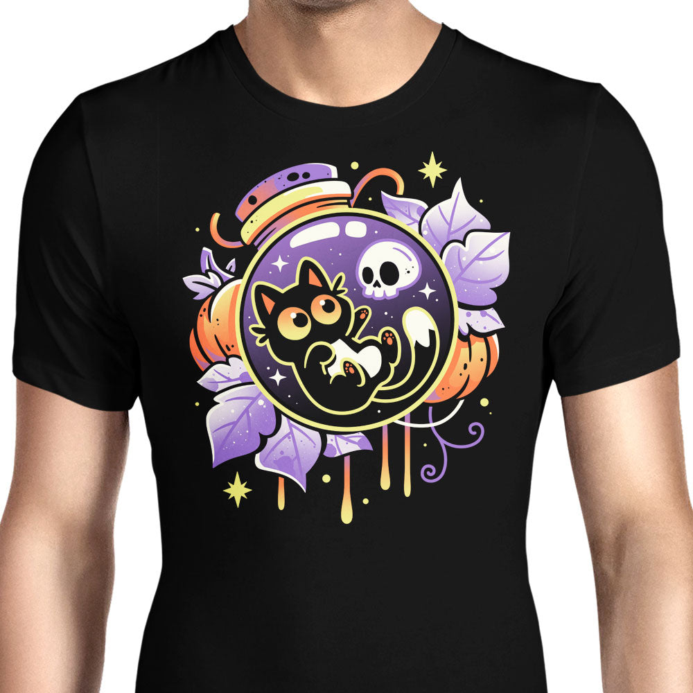 Halloween Bottled Kitten - Men's Apparel product image 1