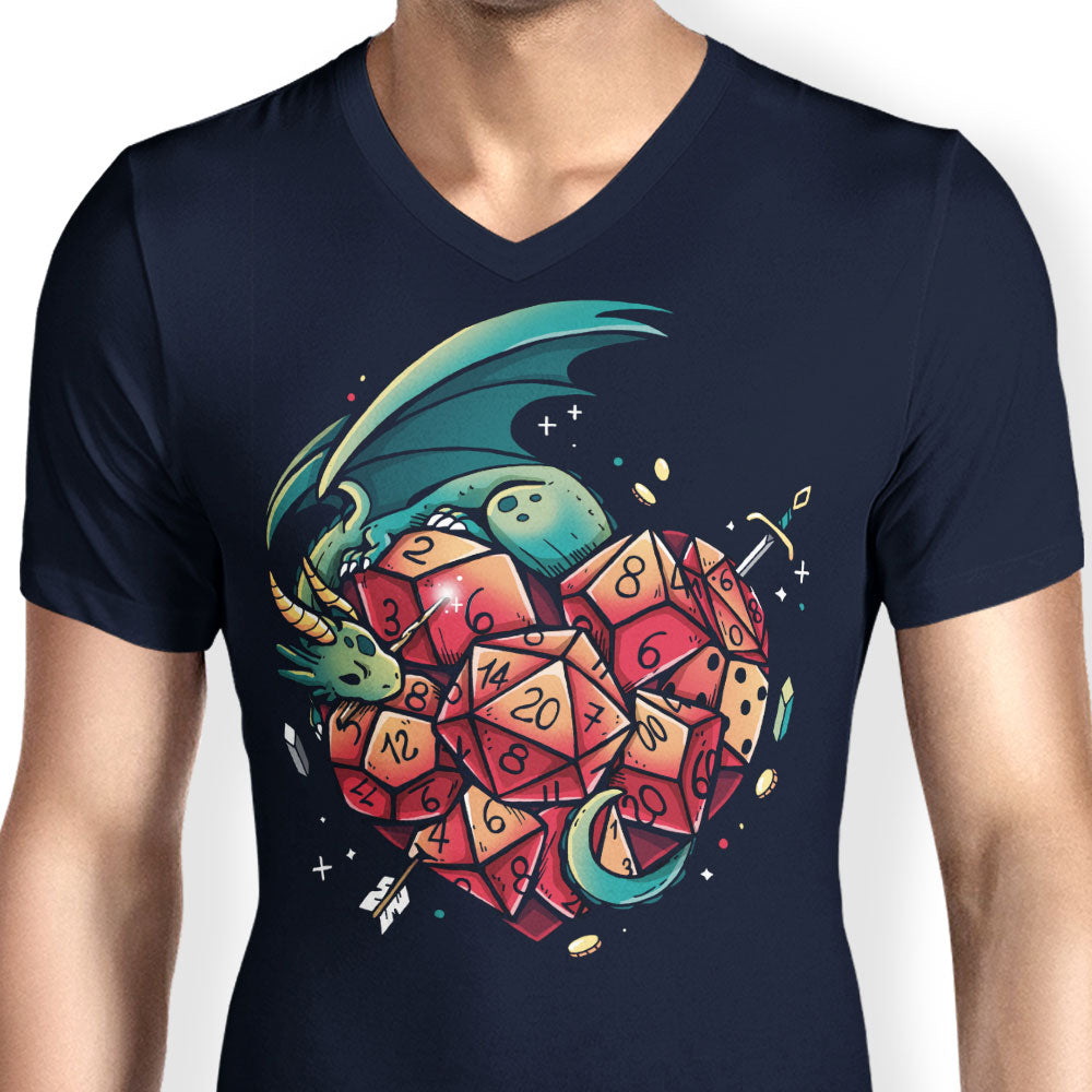 Heart of a Gamer - Men's V-Neck product image 5
