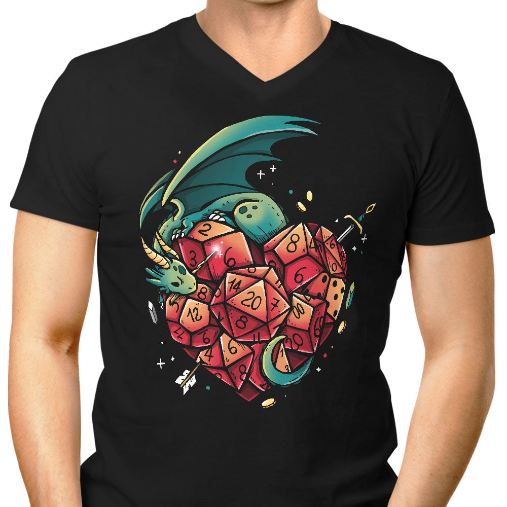 Heart of a Gamer - Men's V-Neck product image 1