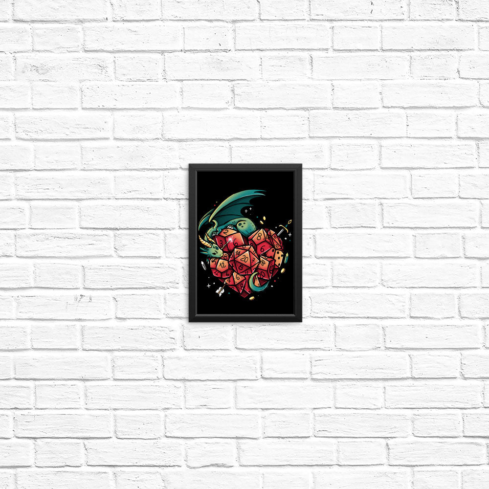 Heart of a Gamer - Posters & Prints