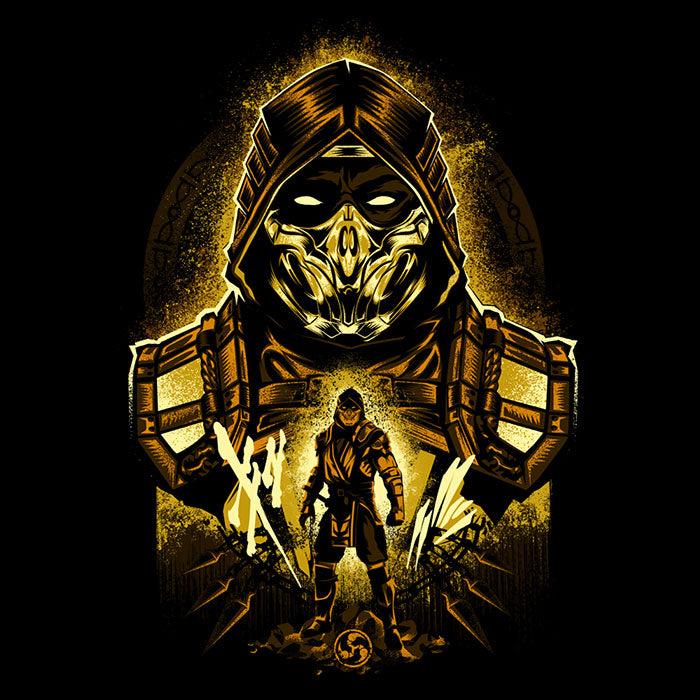 Hellfire Revenant - Shower Curtain