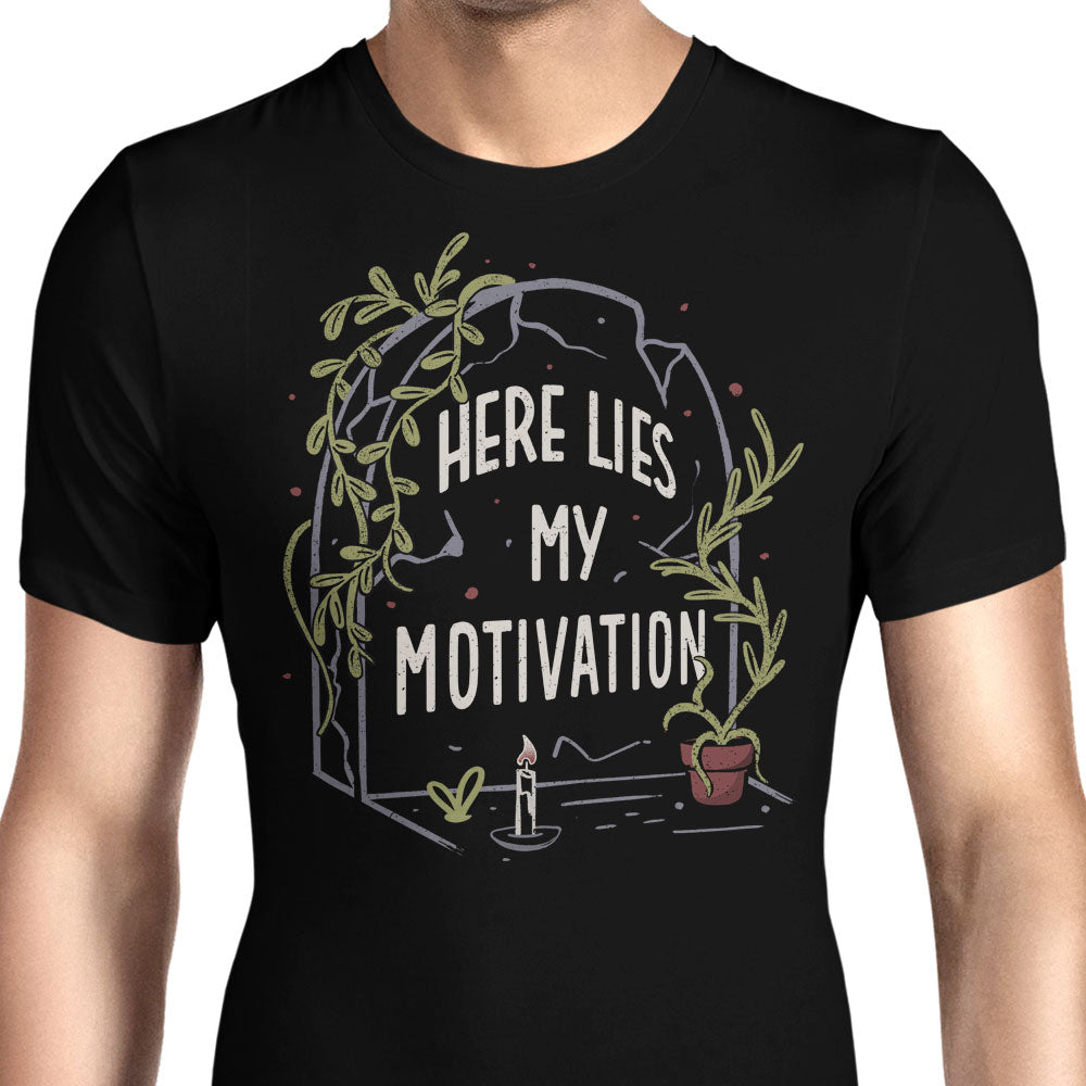 Here Lies My Motivation - Men's Apparel product image 1