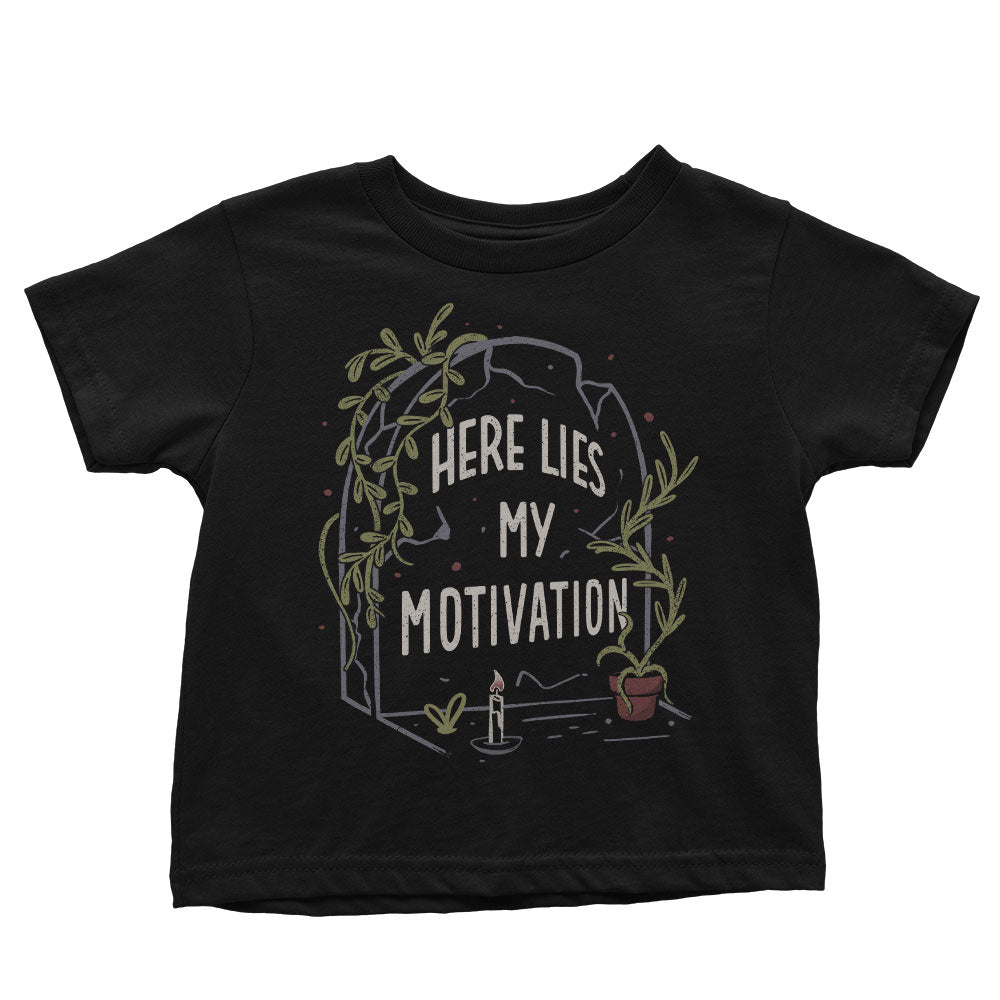 Here Lies My Motivation - Youth Apparel product image 3