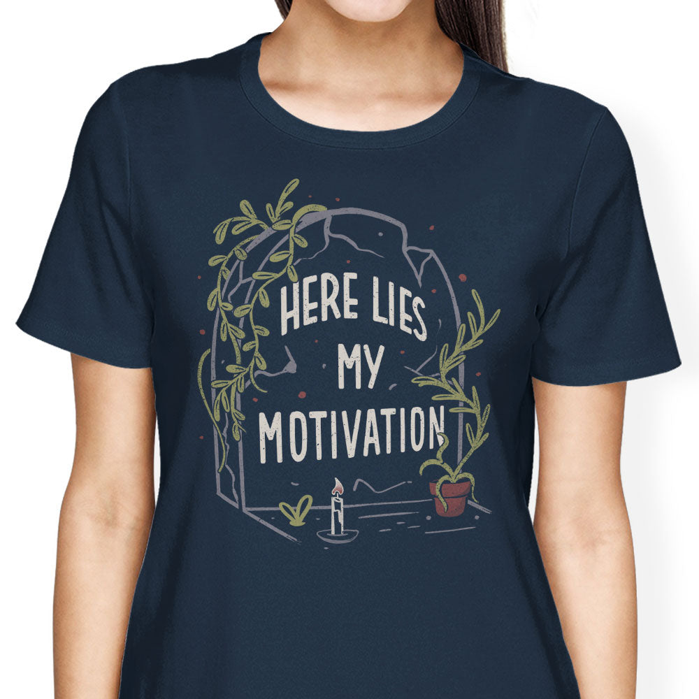 Here Lies My Motivation - Women's Apparel product image 2