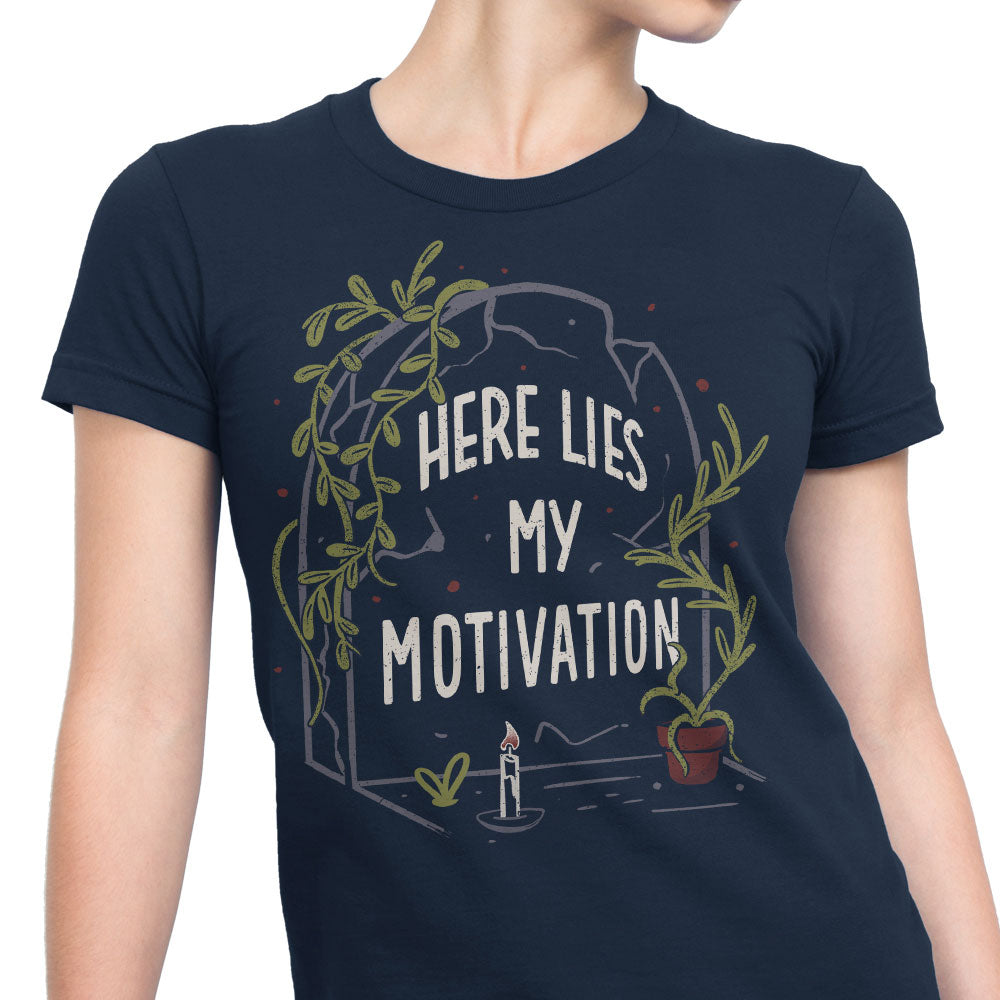 Here Lies My Motivation - Women's Apparel product image 4
