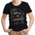 Here Lies My Motivation - Youth Apparel product image 1