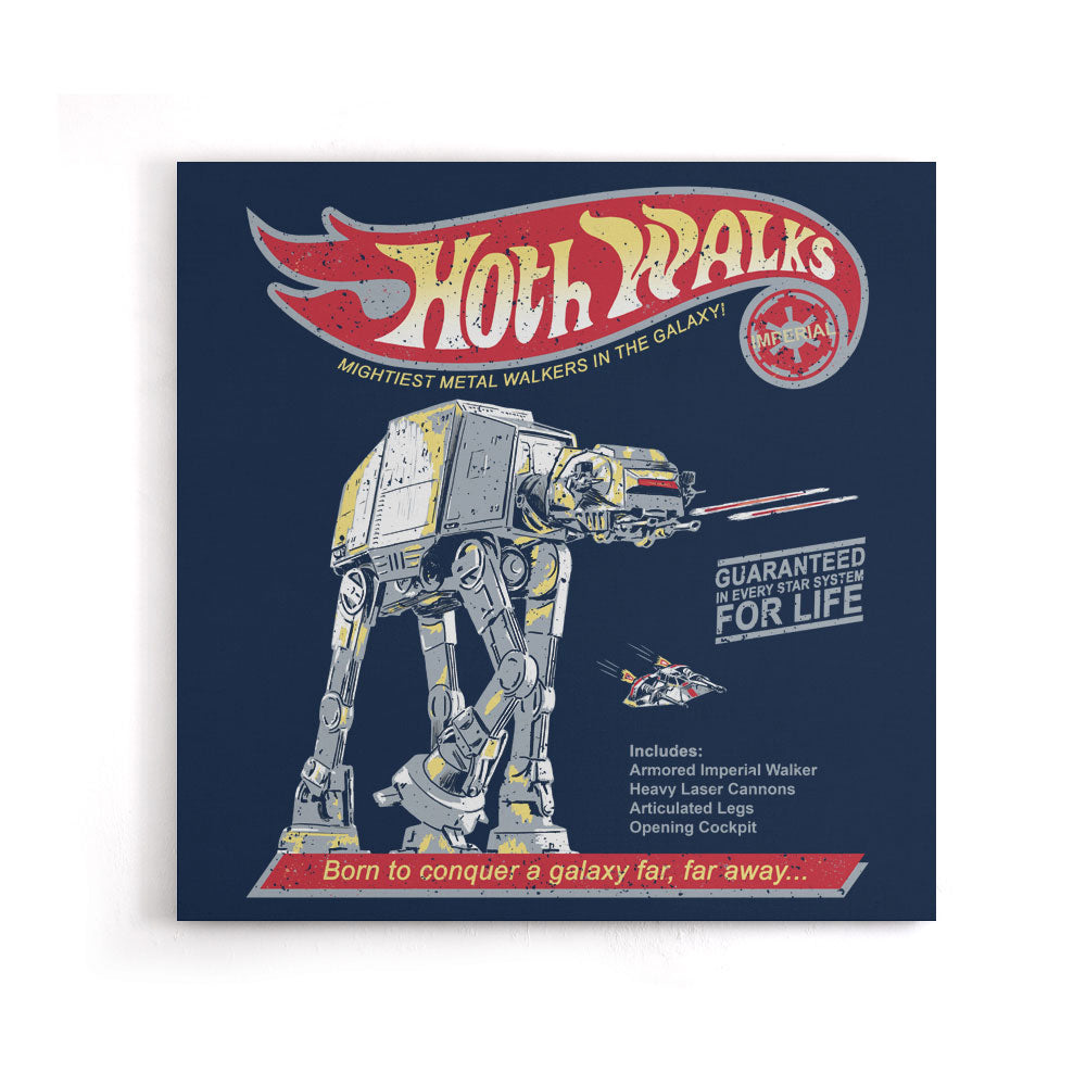Hoth Walks - Canvas Print