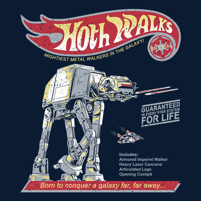 Hoth Walks - Canvas Print
