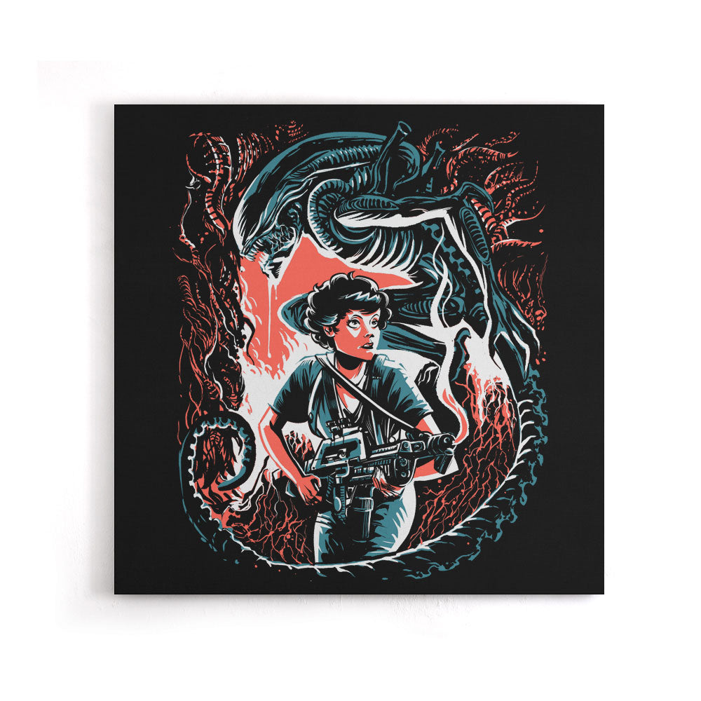 Hunter Hunted - Canvas Print