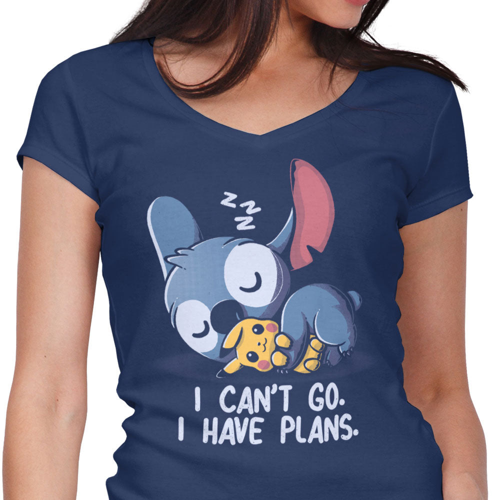 I Can't Go - Women's V-Neck product image 1