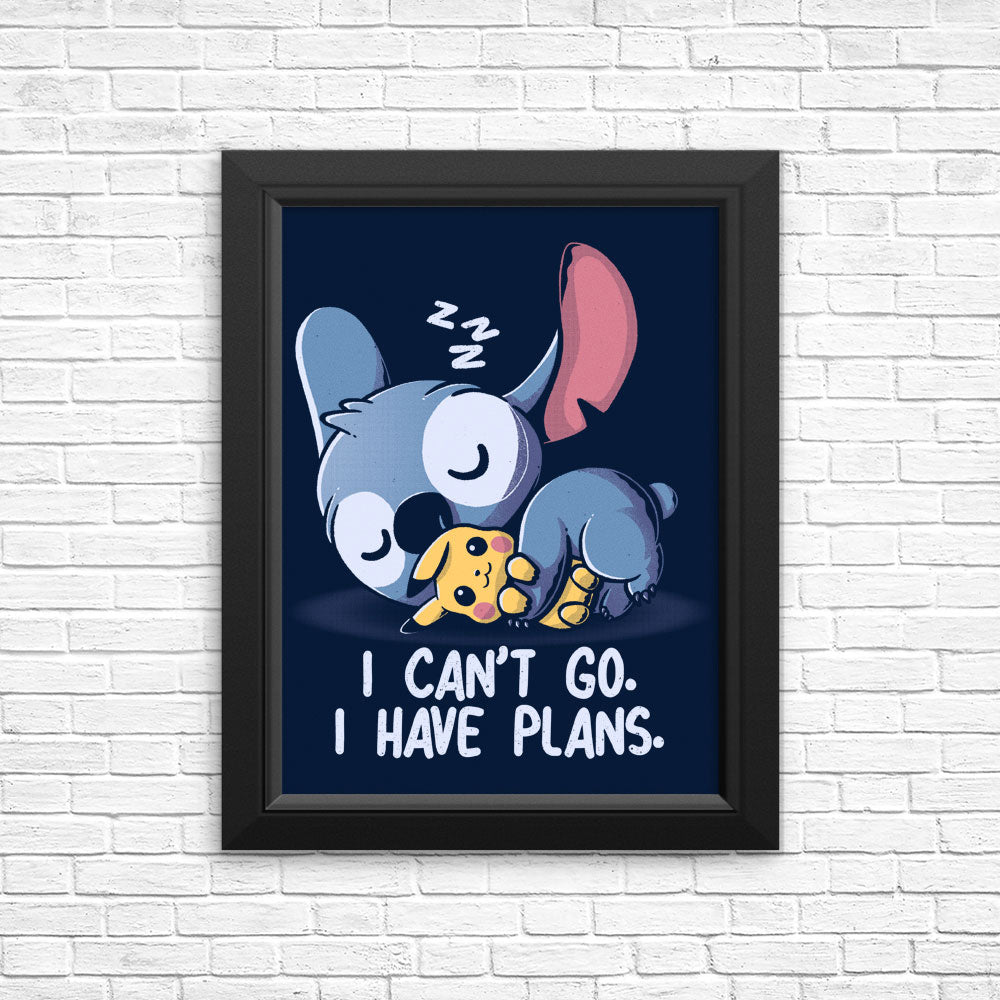 I Can't Go - Posters & Prints