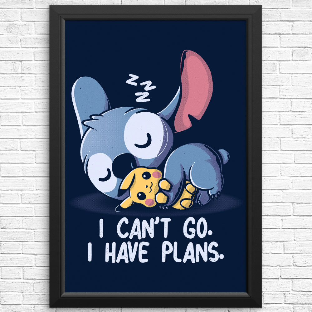 I Can't Go - Posters & Prints
