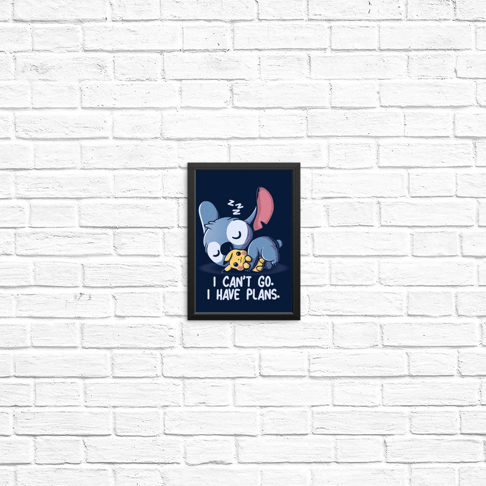 I Can't Go - Posters & Prints