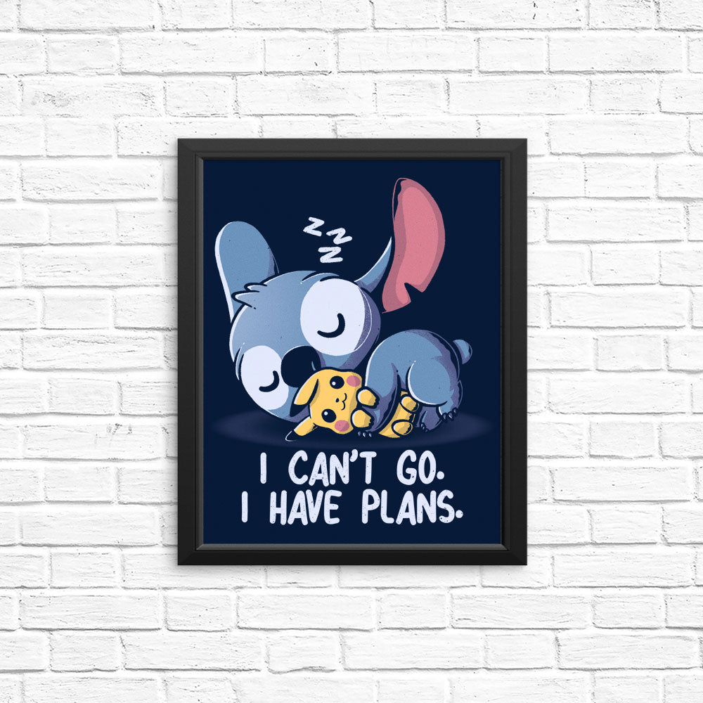 I Can't Go - Posters & Prints