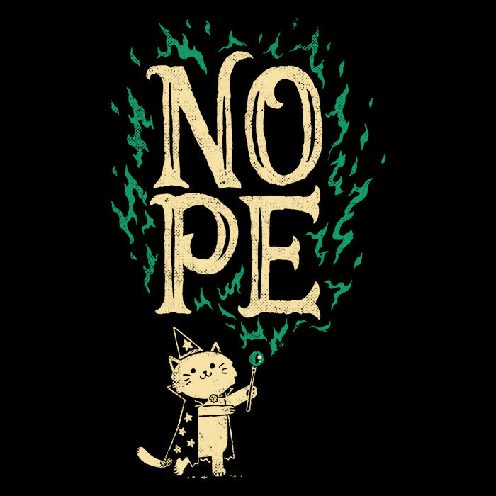 I Cast Nope - Shower Curtain