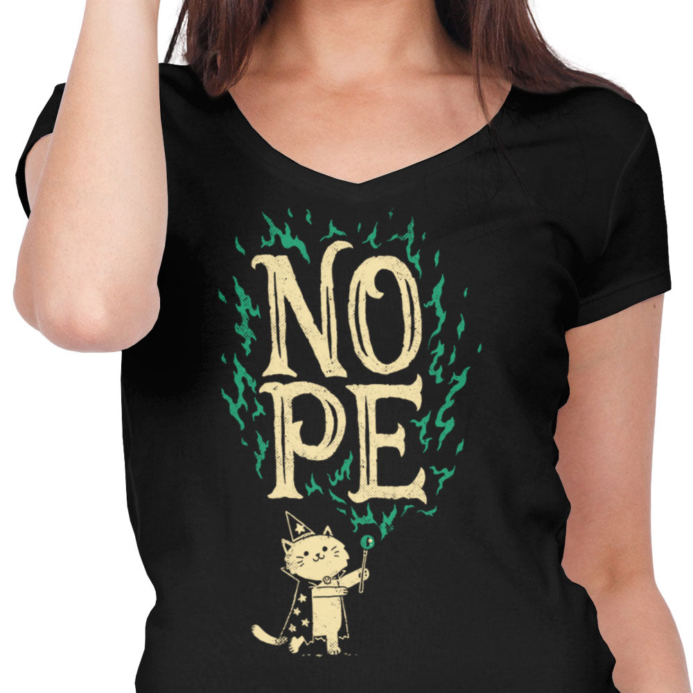 I Cast Nope - Women's V-Neck product image 4