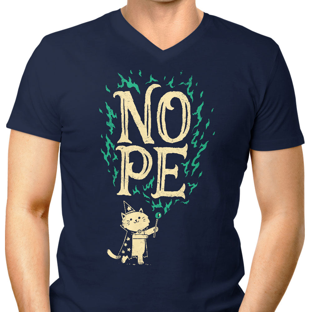 I Cast Nope - Men's V-Neck product image 3
