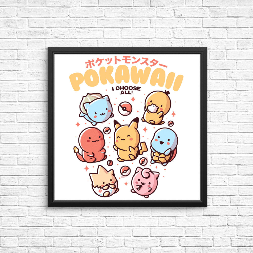I Choose All - Posters & Prints