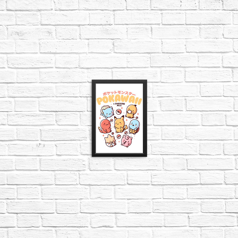 I Choose All - Posters & Prints