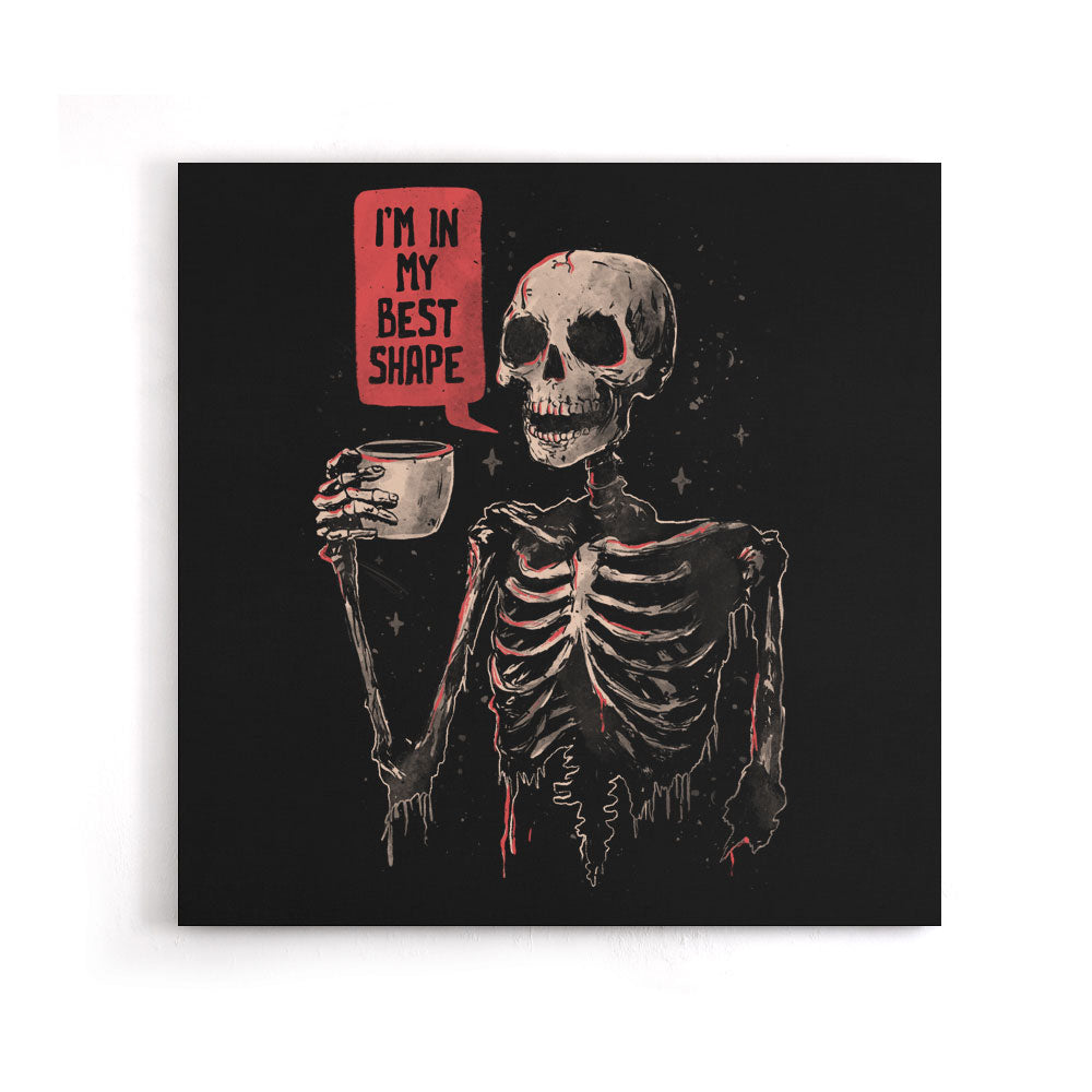 In My Best Shape - Canvas Print