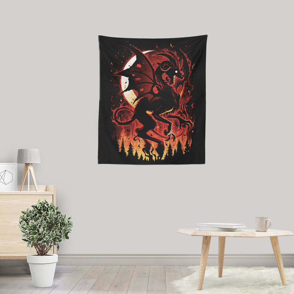 Infernal Flight - Wall Tapestry
