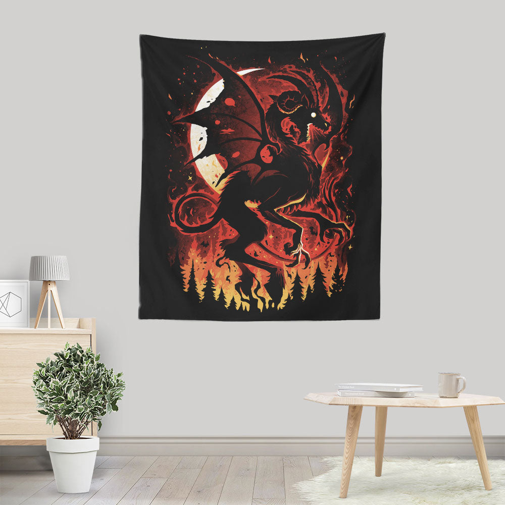 Infernal Flight - Wall Tapestry