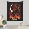 Infernal Flight - Wall Tapestry