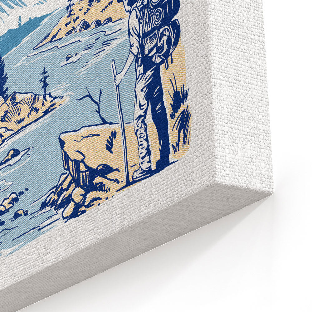 Internet Explorer - Canvas Print
