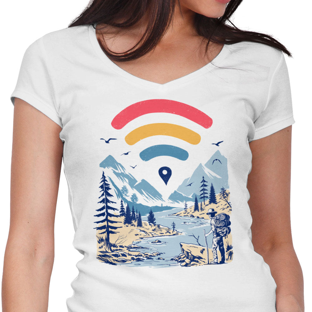 Internet Explorer - Women's V-Neck product image 1