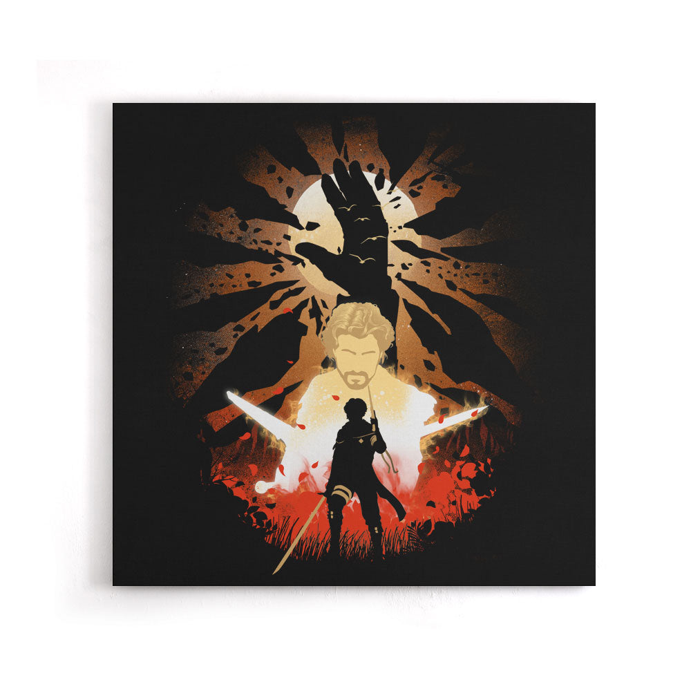 Iron Resolve - Canvas Print