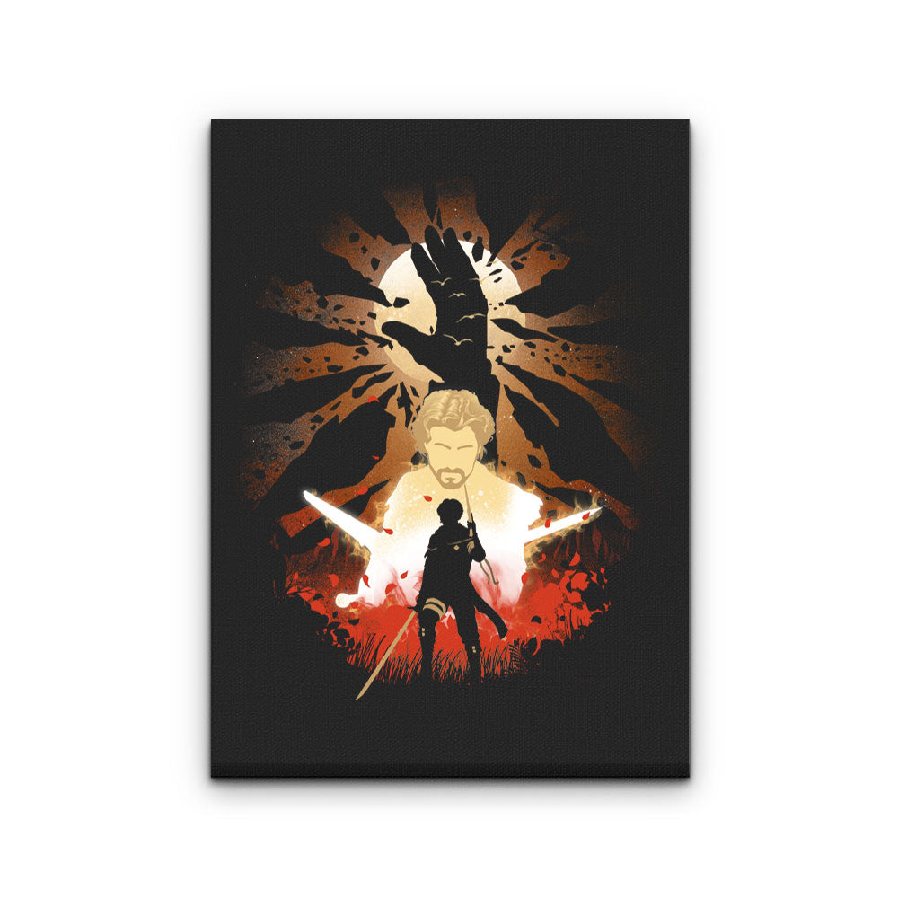 Iron Resolve - Canvas Print