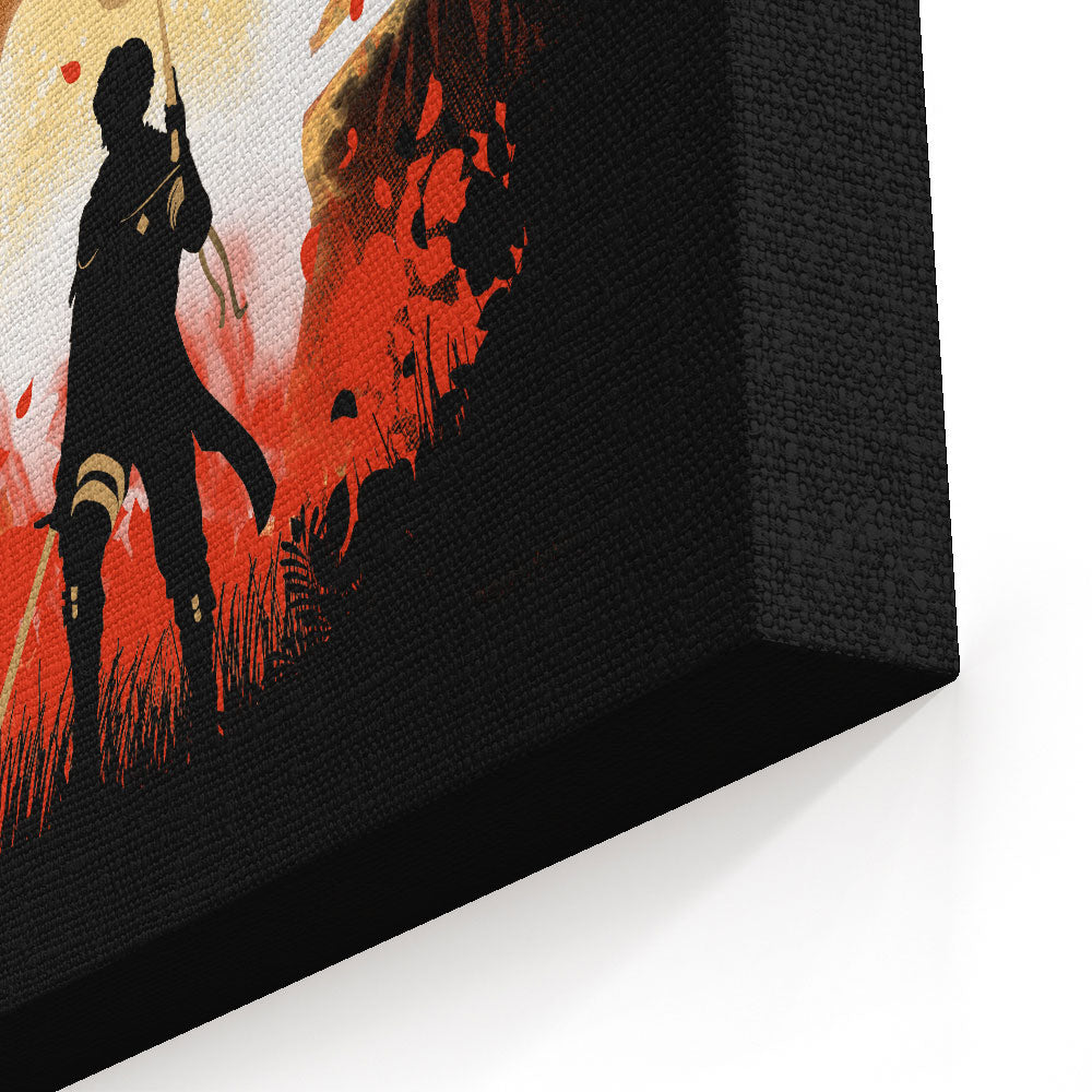 Iron Resolve - Canvas Print
