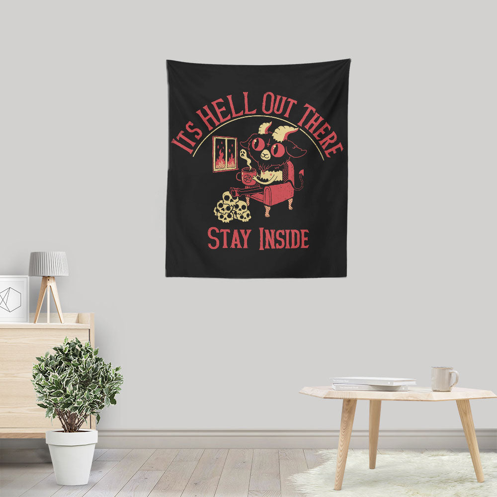 It's Hell Out There - Wall Tapestry