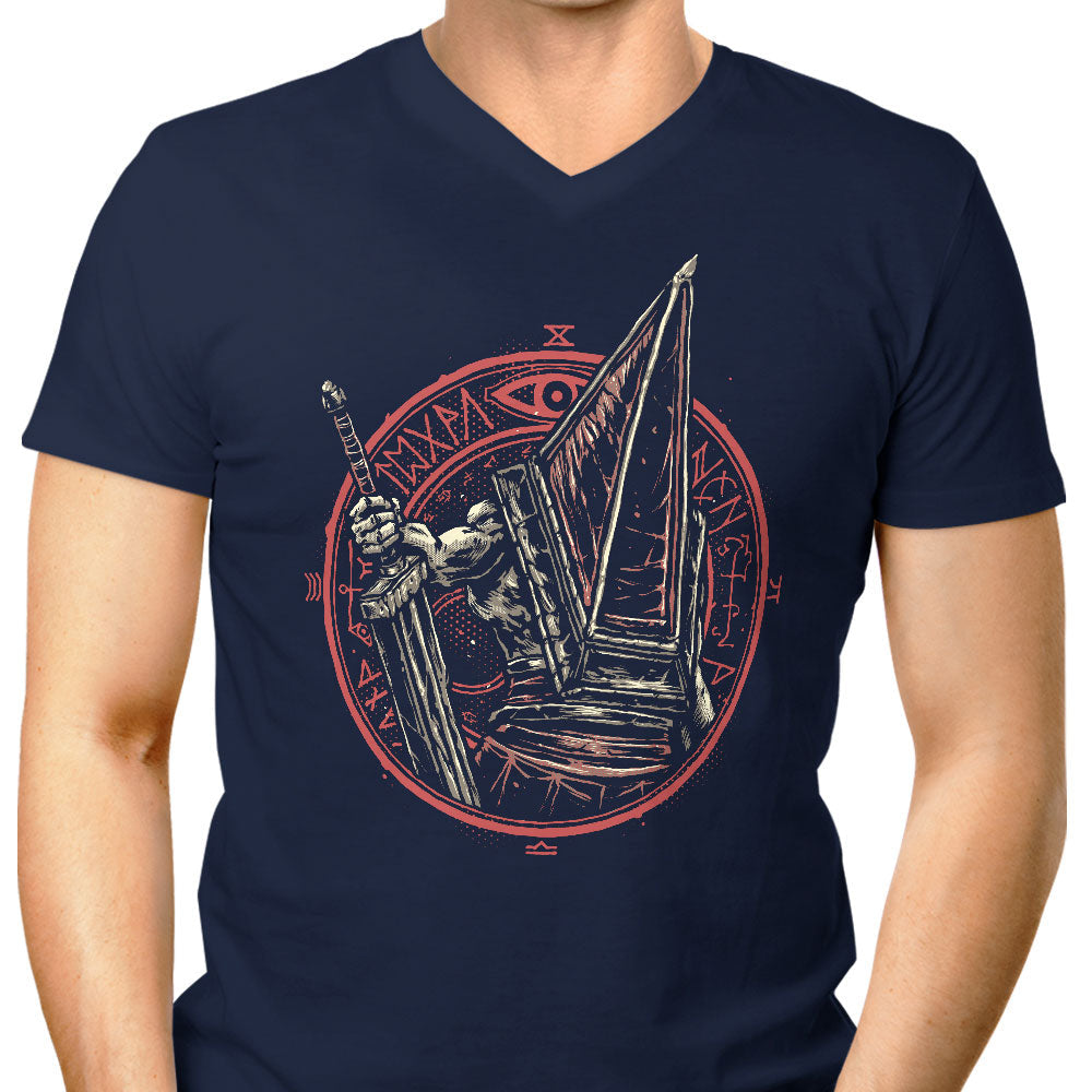 Keeper of the Town - Men's V-Neck product image 3