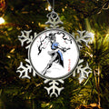 Kicking Beauty Sumi-e - Ornament product image 1